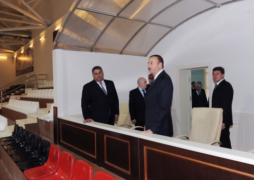 Azerbaijani president inaugurates Gabala Olympic Sports Complex (PHOTO)