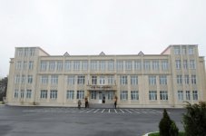 Azerbaijani president inaugurates secondary school in Gabala (PHOTO)