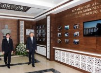 Azerbaijani president inaugurates new administrative building of Gabala local authorities (PHOTO)
