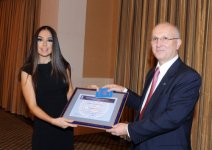 Vice-president of Heydar Aliyev Foundation awarded special certificate of UN (PHOTO)