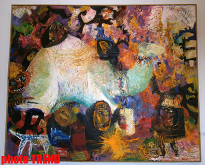 “Ступени истории искусства” в Баку - уникальные работы Таира Салахова, Тогрула Нариманбекова...(фотосессия)
