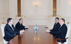Azerbaijani president receives Tbilisi Mayor