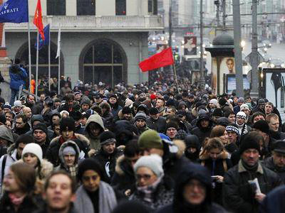 Участники митинга на Болотной приняли резолюцию с требованиями к власти