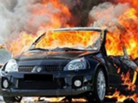 Выяснены причины возгорания  автомобилей
