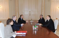 Azerbaijani President receives head of European People`s Party