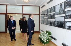 Президент Азербайджана и его супруга ознакомились с Азербайджанским институтом усовершенствования врачей после капремонта (ФОТО)
