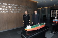 Azerbaijani President inaugurates Maritime Administration`s new building (PHOTO)