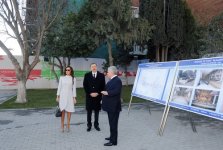 Azerbaijani President opens new underground pedestrian passages in Sabail district (PHOTO)