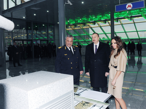 Президент Ильхам Алиев принял участие в открытии реконструированной станции «Кероглу» Бакинского метрополитена (ФОТО)