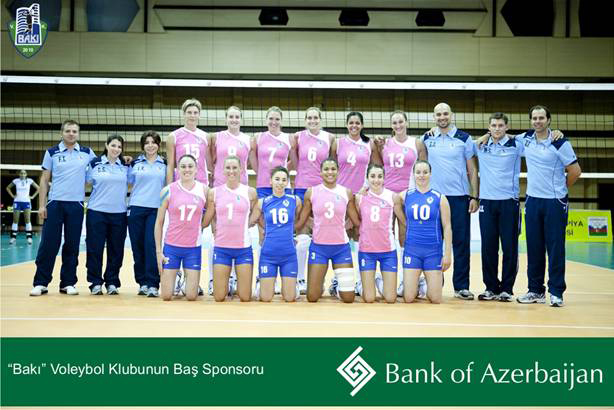 "Bank of Azerbaijan" "Bakı" voleybol klubunun rəsmi sponsoru oldu