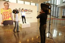 В Баку прошел кастинг на видео-открытки "Евровидения-2012" (фотосессия)