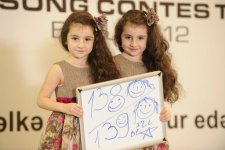 В Баку прошел кастинг на видео-открытки "Евровидения-2012" (фотосессия)