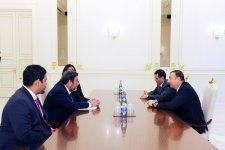 Президент Азербайджана принял спикера парламента Республики Корея (ФОТО)