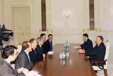 Ильхам Алиев принял сопредседателя межпарламентской группы дружбы Турция-Азербайджан