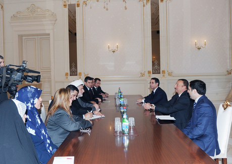 Президент Азербайджана принял главу комитета по внешним связям парламента Ирака
