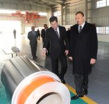 Президент Ильхам Алиев: Функционирование Гянджинского алюминиевого завода придаст большой импульс ненефтяному сектору в Азербайджане (ФОТО)