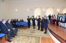 Azerbaijani President inaugurates IDP quarter in Goranboy (PHOTO)
