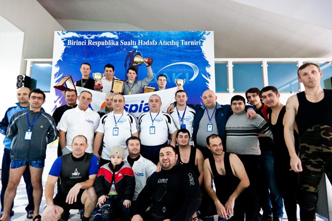 В Азербайджане определились первые победители турнира по спортивной подводной стрельбе (фото)