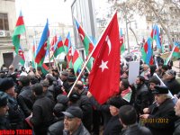 New protest held in front of French Embassy in Baku (PHOTO)