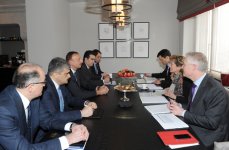 Ильхам Алиев встретился с Президентом Швейцарии