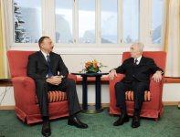 Президенты Азербайджана и Израиля провели переговоры