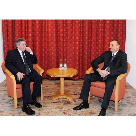 Состоялась встреча президентов Азербайджана и Польши