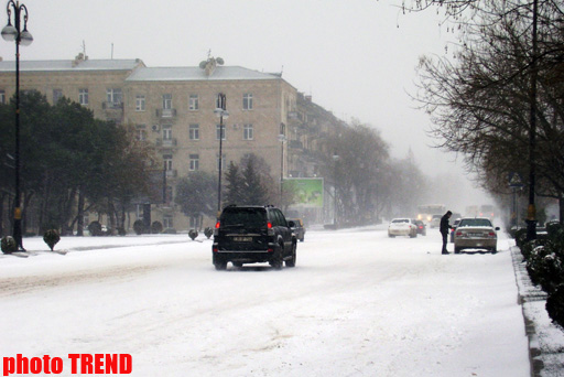 Restrictions on traffic imposed due to the heavy snowfall in Georgia