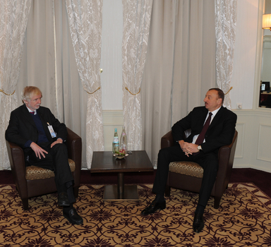 Prezident İlham Əliyev Finlandiyanın xarici işlər naziri ilə görüşüb