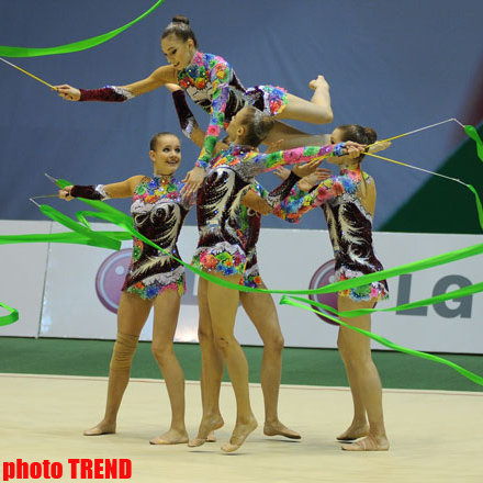 Азербайджанские гимнастки завоевали первые медали на открытии олимпийского сезона