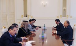 Azerbaijani President receives UAE Foreign Minister