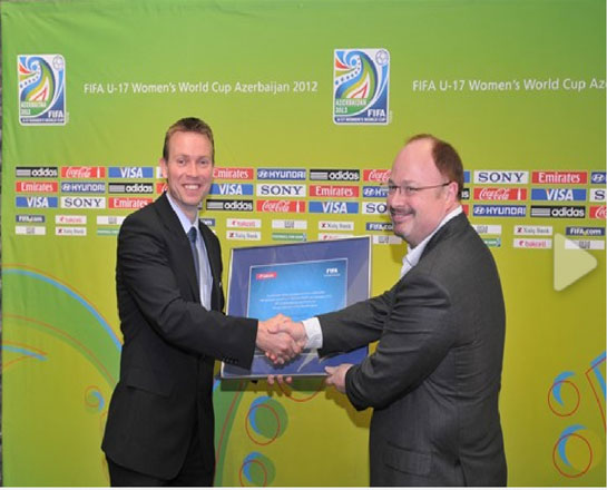 Bakcell стал национальным спонсором чемпионата мира FIFA среди девушек до 17 лет 2012 года