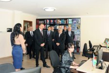 Начался визит Ильхама Алиева в Гусарский район (ФОТО)