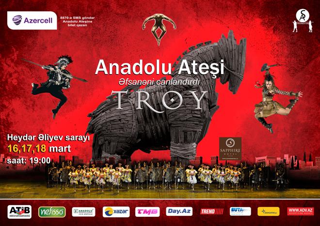 "Огни Анатолии" возродят легендарную Трою в Баку