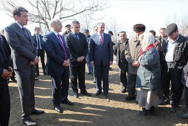 Министр труда и соцзащиты населения встретился с жителями  Товузского района (ФОТО)