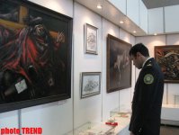 "20 лет без Ходжалы" - работы азербайджанского художника Назима Мамедова (фотосессия)