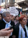 Rally on 20th anniversary of Khojaly genocide in Istanbul finishes (UPDATE) (PHOTO)