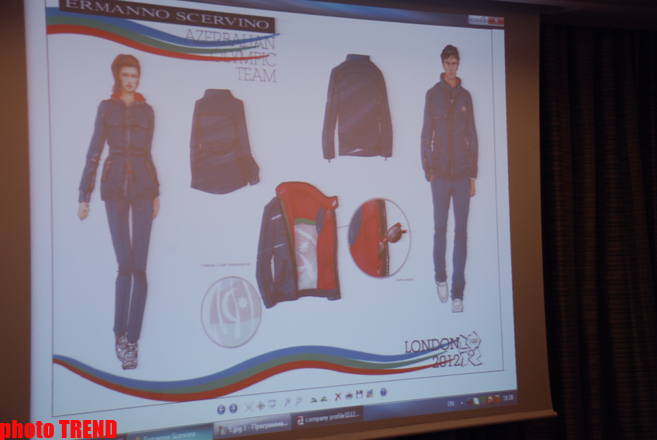 Italian fashion designer presents design of sports uniforms of Azerbaijani Olympians (PHOTO)