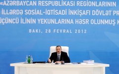 President: Azerbaijan to continue making efforts for comprehensive development (PHOTO)
