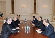 Президент Азербайджана принял министра иностранных дел Аргентины