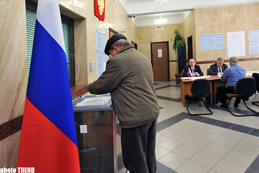 Владимир Путин набрал большинство голосов на выборах в посольстве России в Азербайджане (ФОТО)
