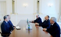 Azərbaycan Prezidenti bp-nin idarə heyətinin sədrini qəbul edib