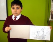 Древний азербайджанский праздник в рисунках детей (фотосессия)