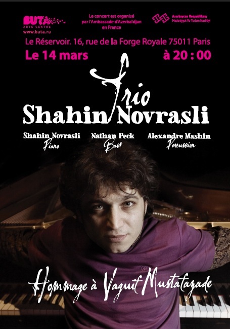 Шаин Новрасли выступит в Париже с концертом, посвященным Вагифу Мустафазаде