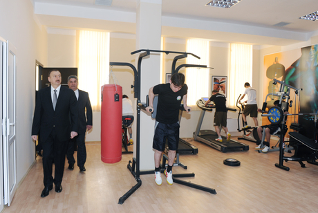Президент Азербайджана принял участие в открытии Олимпийского спорткомплекса в Астаре (ФОТО)