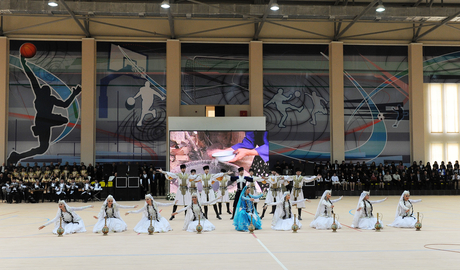 Президент Азербайджана принял участие в открытии Олимпийского спорткомплекса в Астаре (ФОТО)