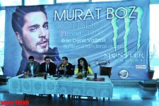 В Баку прошла пресс-конференция, посвященная концерту Мурата Боза (фото)