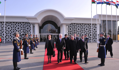 Завершился визит президента Хорватии в Азербайджан