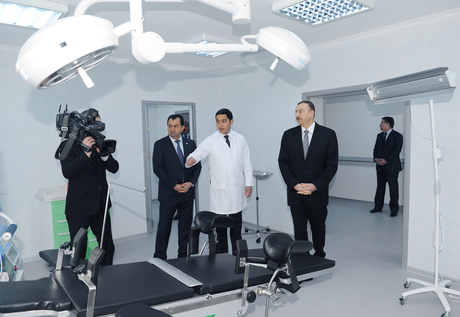 Президент Ильхам Алиев: В Азербайджане везде должны быть возможности для оказания квалифицированных медицинских услуг (ФОТО)