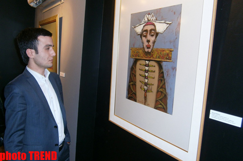 В Баку представлены своеобразные работы Рашада Мехтиева "Эйфория" (фотосессия)