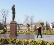 Президент Азербайджана ознакомился с ходом строительства ряда объектов в Сальяне (ФОТО)